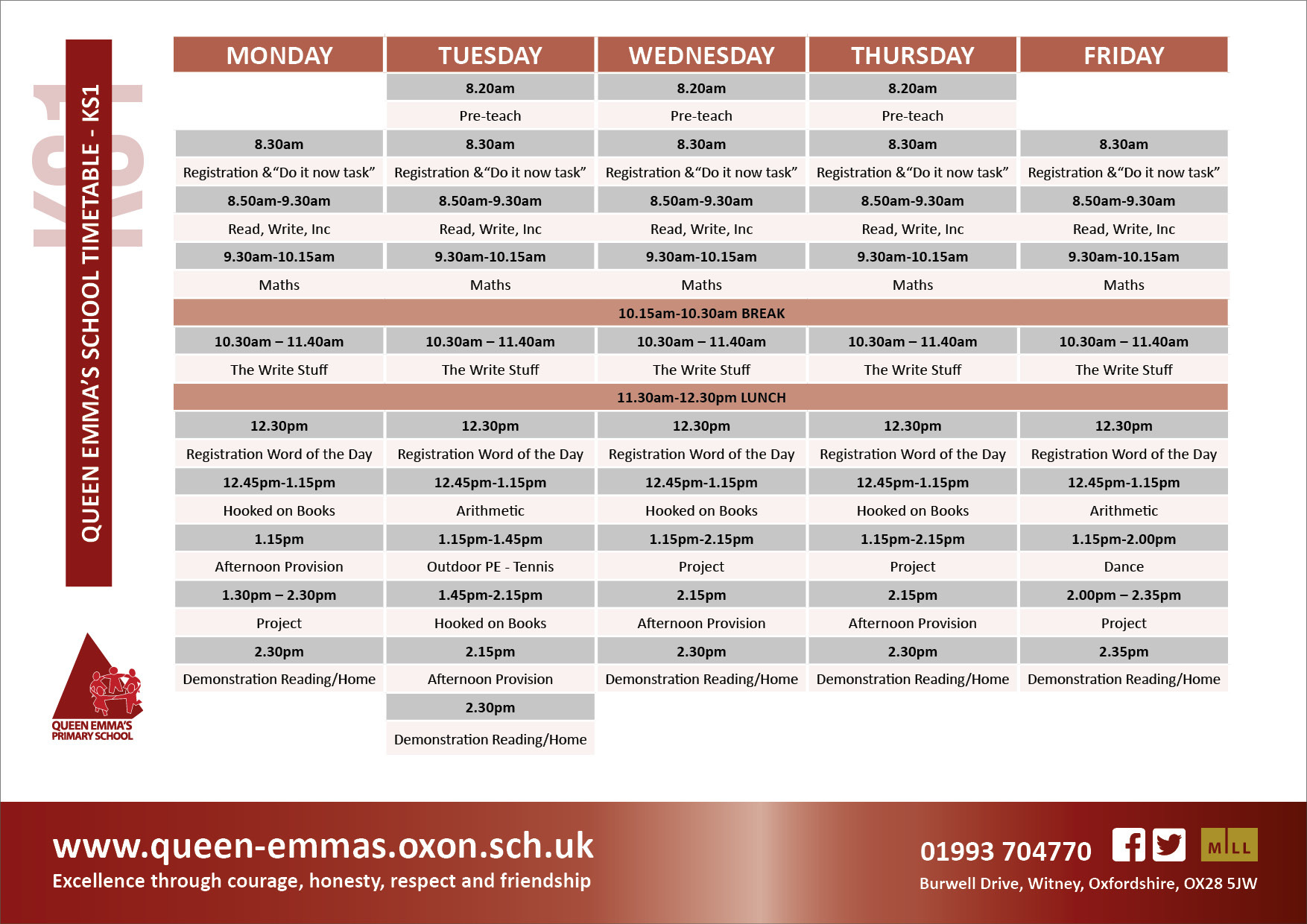 QEP timetables 0521 KS1